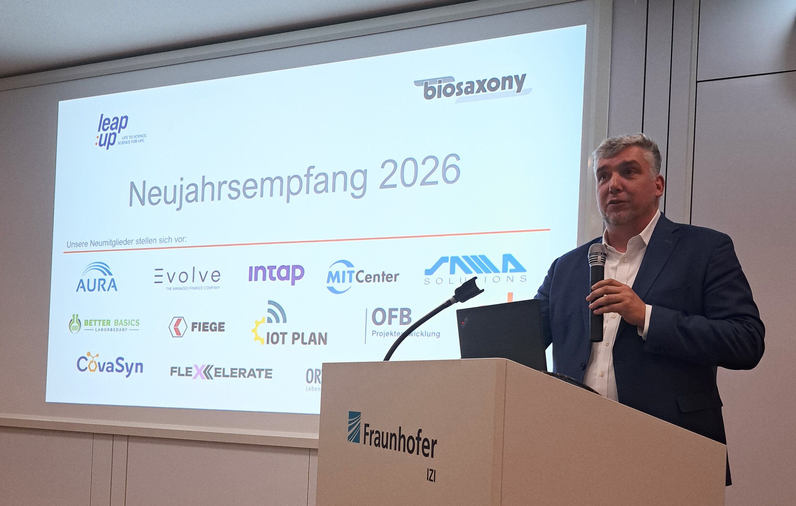 Neujahrsempfang biosaxony 2026