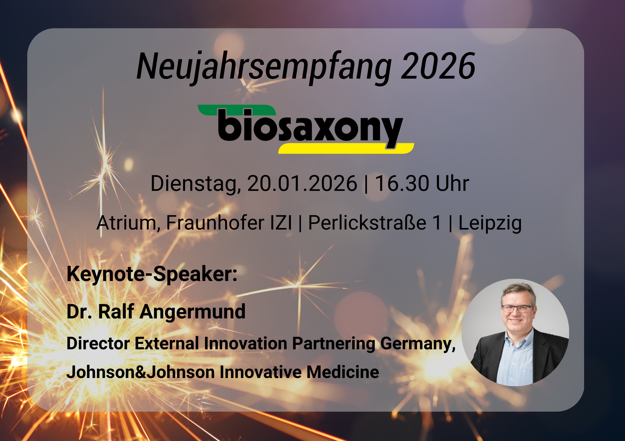 biosaxony Neujahrsempfang 2026