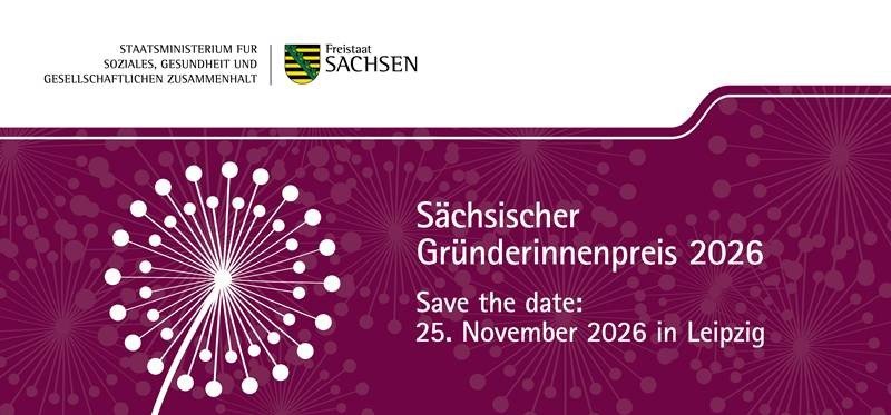 Sächsischer Gründerinnenpreis 2026