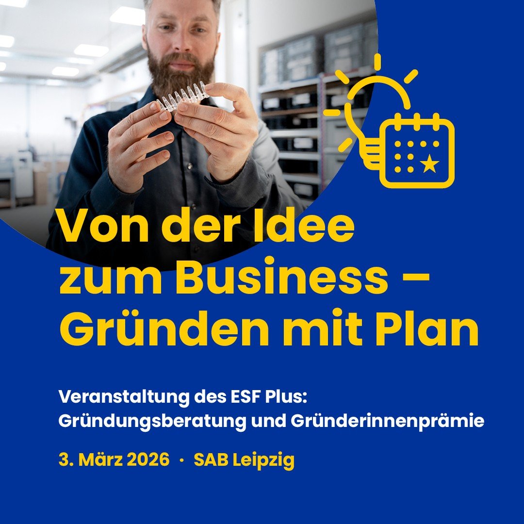 Infoveranstaltung Gründen Sächsische Aufbaubank