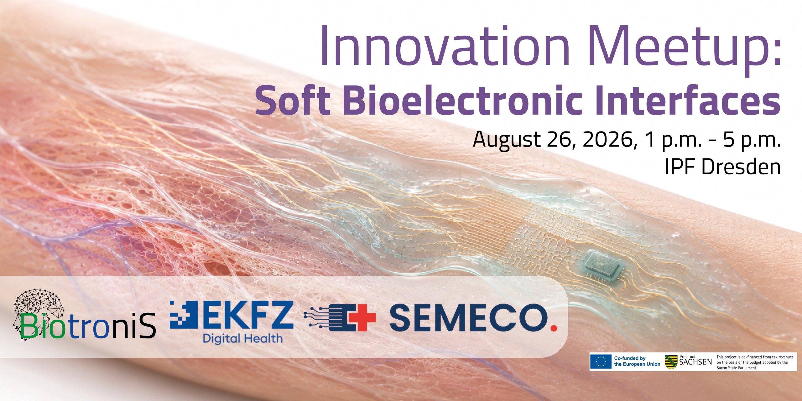 Innovation Meetup Soft Bioelectronic Interfaces